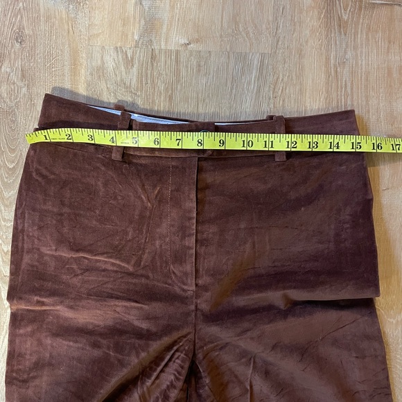 Aritzia Wilfred Francesca Velvet High Waist Pants - Picture 10 of 12